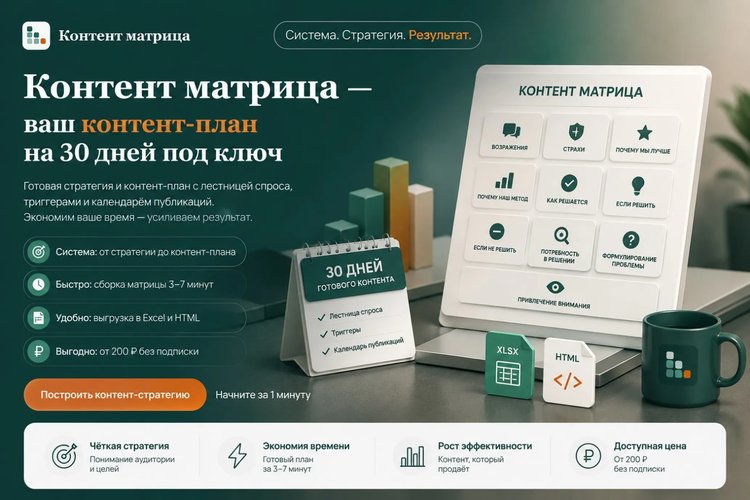 Как с помощью ИИ превратить контент-план в систему привлечения клиентов