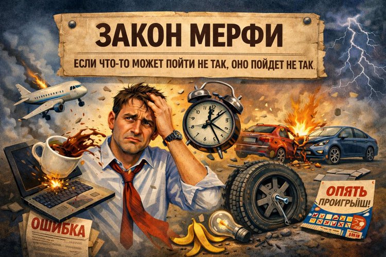 Закон Мерфи в бизнесе: когда ошибки – норма, а не катастрофа