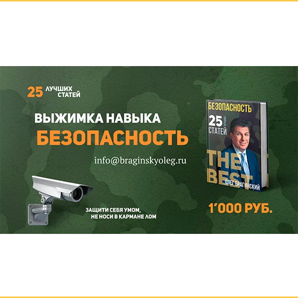 Олег Брагинский. Книга «Безопасность»