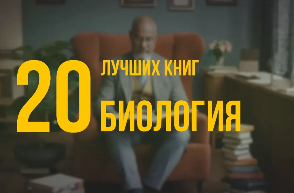 20 лучших книг по навыку «Биология» по версии Олега Брагинского